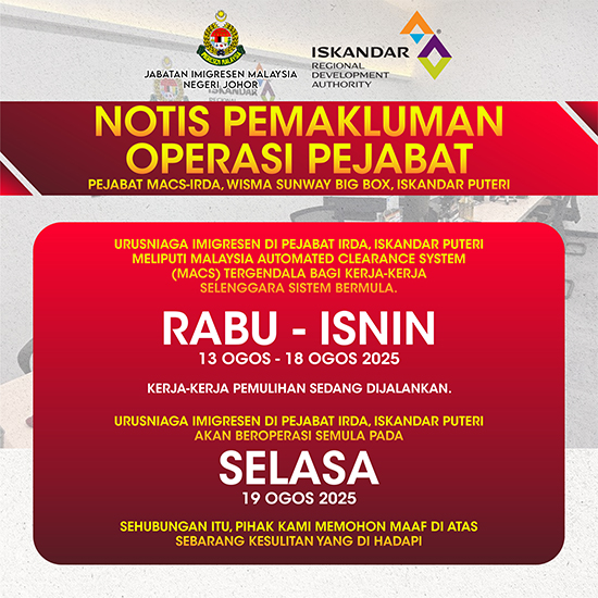 NOTIS PEMAKLUMAN IRDA